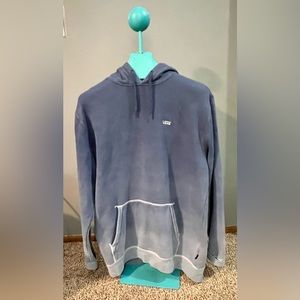 Men’s Vans Blue Ombré Hoodie- Size Large (tag says XL but it fits like a Large)